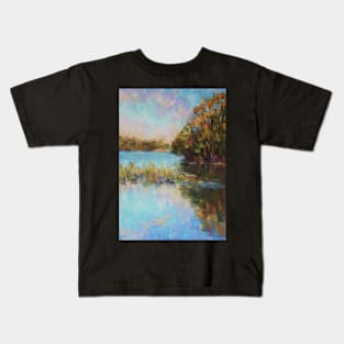 Lake Cathie late afternoon Kids T-Shirt